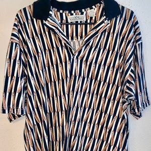 Natural Issue Cigar Striped Shirt